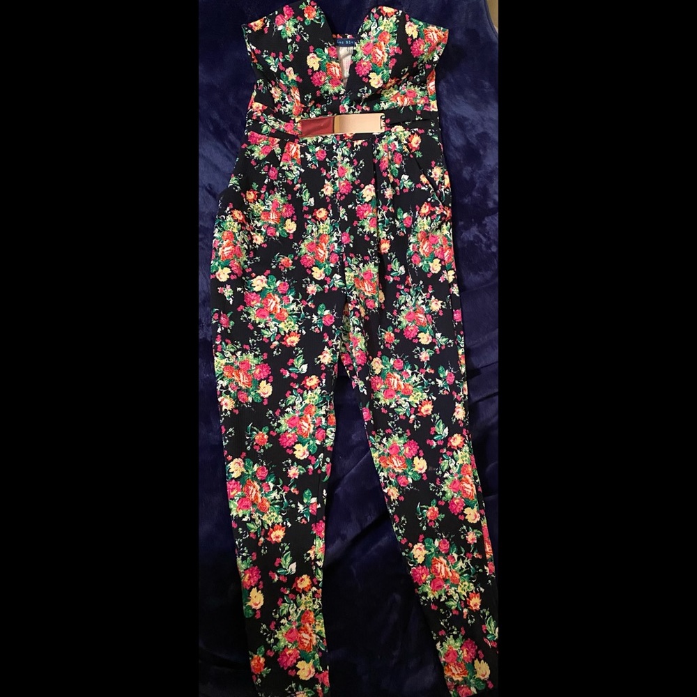 NEW floral jumpsuit